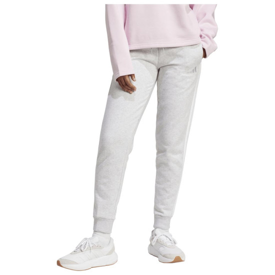 Adidas Γυναικείο παντελόνι φόρμας Essentials 3-Stripes Fleece Slim Pants